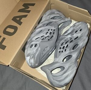 Yeezy Foam Runner Gray Marble Slip-On Kids Shoes